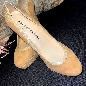 COPY - Audrey Brook Pumps-Excellent condition. Like new. Size 10. Tan.